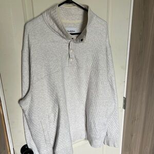 Goodfellow & Co Light Gray Quilted Sweater